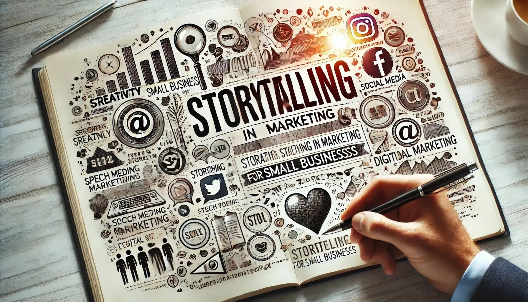 Storytelling marketing dla małych firm - przewodnik creationX 2025