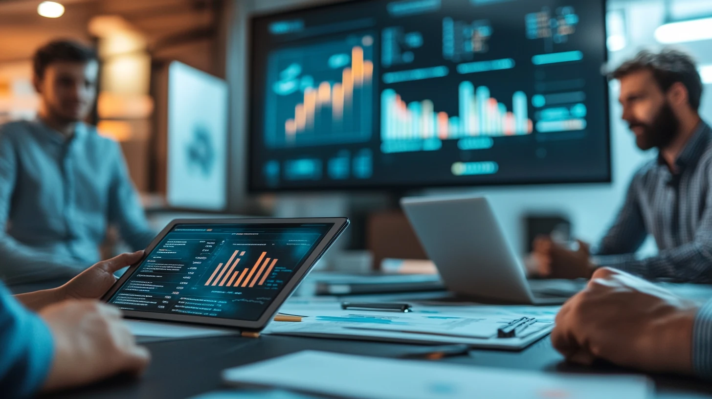 Analiza SEO - specjalista creationX analizujący wyniki pozycjonowania